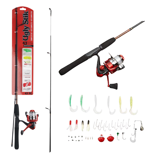 COMBO PARA PESCA UGLY STIK SHAKESPEARE SPINNING KIT 5