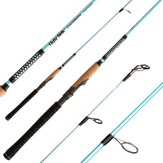 SHAKESPEARE - CAÑA SPINNING UGLY STIK CARBON INSHORE USCBIN1017S661M