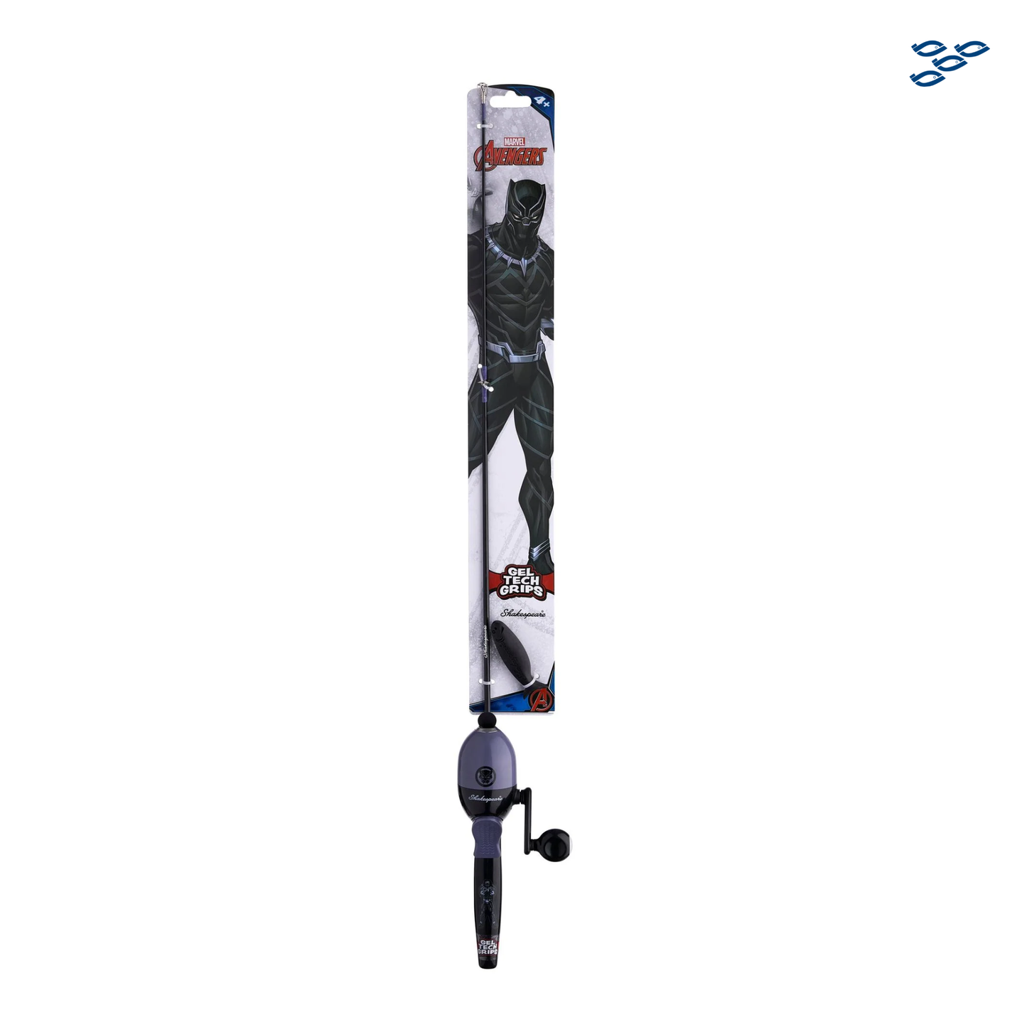 COMBO SHAKESPEARE SPINCAST BLKPNTRKIT-B