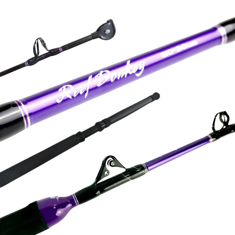 Cargue la imagen en el visor de la galería, CAÑA REEF DONKEY 5`5 30-50LBS BOAT ROD DOB
