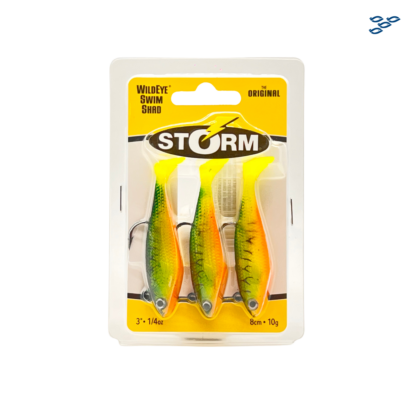 STORM - PACK DE 3 SEÑUELOS WILD EYE SWIMSHAD (BABY BASS)