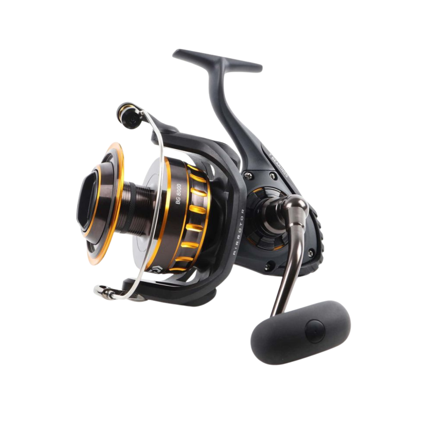CARRETE PARA PESCA DAIWA SURF SPINNING BG6500 Negro